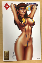 Load image into Gallery viewer, Patriotika #1 Ten of Diamonds Variant Cover by Elias Chatzoudis Only 75 Copies Made!!!