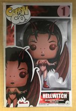 Load image into Gallery viewer, Hellwitch Hellbourne #1 Funko Pop Homage 6 Book Chase Set by Marat Mychaels Limited to 60 Hellwitch Sacrilegious Kickstarter Exclusives White Purple Gold Green Blue &amp; Red