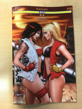 Load image into Gallery viewer, Notti &amp; Nyce Cosplay Gallery STREET FIGHTER Homage Variant JP Perez Nate Szerdy
