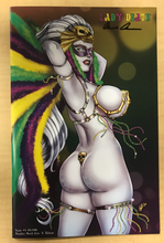 Load image into Gallery viewer, Lady Death: Icon #1 Naughty Mardi Gras Cover A Edition Variant by David Harrigan Signed by Brian Pulido w/ COA Only 100 Copies Made!!!
