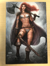 Load image into Gallery viewer, The Invincible Red Sonja #1 VIRGIN Variant Cover by Alex Saviuk Comics Elite Exclusive Edition Limited to 500 Copies!!!