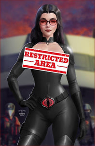 GI Joe Cobra Baroness Cosplay Set 8 Variant Covers Bear Claw Studios Bear Babes Preview Book by Jacob Bear & Matthew BooKooComix Exclusive /99