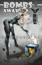 Load image into Gallery viewer, Black Cat Cosplay Bomber Art Series 2 Book Variant Cover Set by Mike Shampine