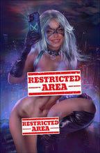 Load image into Gallery viewer, Black Cat Cosplay 4 Book Virgin Variant Cover Set by Ale Borgobello BooKooComix Exclusive