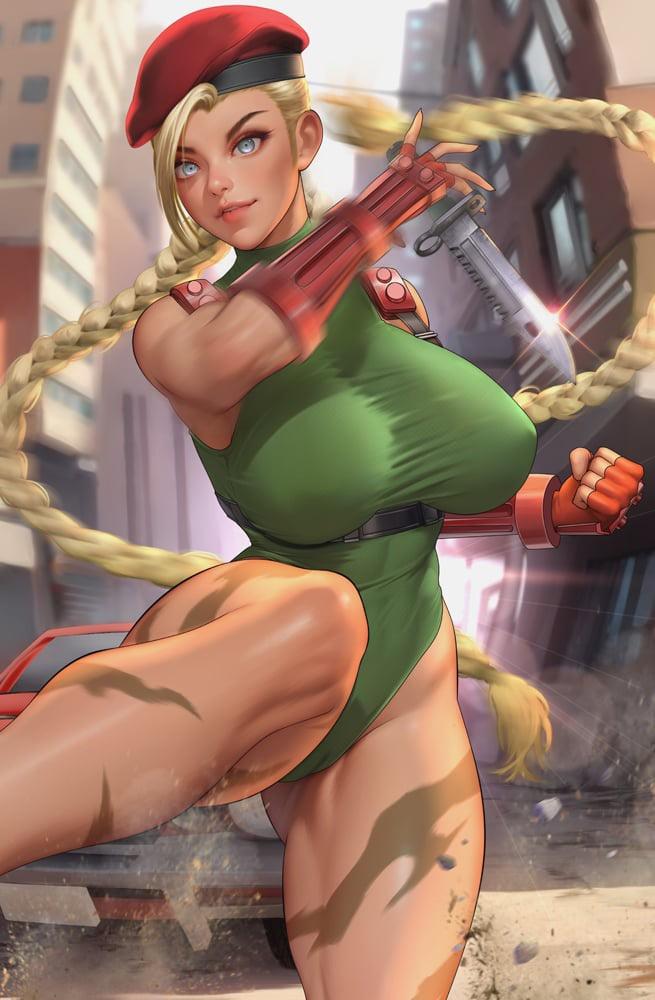 Cammy Street Fighter Cosplay 4 Book Set by Bearwitch BooKoo Bear Babes Limited to 100