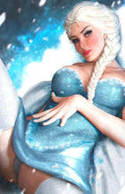Load image into Gallery viewer, Elsa Frozen Cosplay 4 Book Variant Cover Set by Antonio Diaz &amp; Taurus BooKoo Bear babes Limited to 100