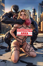 Load image into Gallery viewer, Spider-Gwen Venom Cosplay 5 Book Virgin Variant Cover Set by Oksi BooKooComix