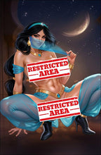 Load image into Gallery viewer, Jasmine Aladdin Cosplay 4 Book Virgin Variant Cover Set by Belka Art BooKoo Exclusive