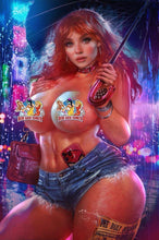 Load image into Gallery viewer, Mary Jane Watson Spider-Man Cosplay 4 Book Variant Cover Set by Ale Borgobello