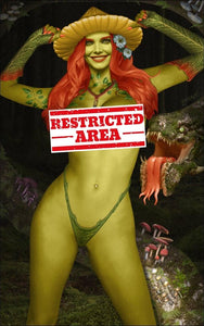 Poison Ivy Cosplay 4 Book Book Variant Cover Set by Heyy Aggi BooKoo Babes Bear Claw Studios Limited to 100