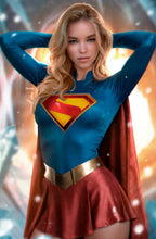 Load image into Gallery viewer, Supergirl Cosplay 4 Book Virgin Variant Cover Set by Taurus Milly Alcock Homage