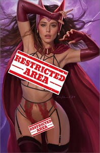 Scarlet Witch Cosplay 4 Book Set by Nathan Lorenzana BooKoo Bear babes Bear Claw Studios BooKooComix Excusive Set Limited to 100