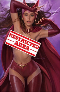 Scarlet Witch Cosplay 4 Book Set by Nathan Lorenzana BooKoo Bear babes Bear Claw Studios BooKooComix Excusive Set Limited to 100