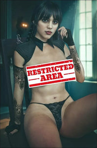 Wednesday Addams Cosplay 4 Book Variant Cover Set by Pristine Renders Limited to 100 BooKooComix Exclusive