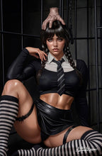 Load image into Gallery viewer, Wednesday Addams 4 Book Virgin Variant Set by Fernando Rocha Sultry Slashers BooKooComix Exclusive