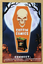 Load image into Gallery viewer, Lady Death: All Hallows Evil #1 2018 Naughty Halloween Edition Variant Cover by Elias Chatzoudis Signed by Brian Pulido w/ COA Limited to 300 Copies!!!