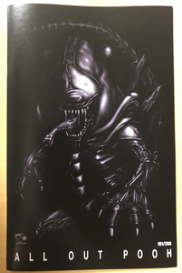 Do You Pooh ALL OUT POOH Aliens Homage TRADE DRESS Variant Cover by Marat Mychaels Limited to 200 Serial numbered Copies New Series!!!