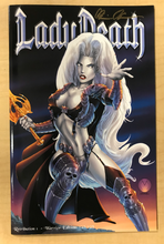 Load image into Gallery viewer, Lady Death: Retribution #1 Warrior Edition Variant Cover by Marat Mychaels Signed by Brian Pulido w/ COA Limited to Only 125 Copies!!!