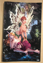 Load image into Gallery viewer, Battle Fairy &amp; The Yeti #4 Tales End Nice &amp; Naughty Topless 2 Book Set by Chris Ehnot BooKooComix Exclusive Limited to 50 Serial Numbered Sets!!!