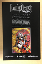 Load image into Gallery viewer, Lady Death: Malevolent Decimation #1 Uncanny X-Men #101 Dave Cockrum Homage Variant Cover by Marat Mychaels Signed by Brian Pulido w/ COA Limited to 500 Copies!!!