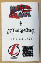 Load image into Gallery viewer, Notti &amp; Nyce Ménage a Trois #11 / The Changeling #1 2021 Goth Day NICE Connecting Cover 2 Book Set by Anastasia Stillsmoking &amp; Anthony Delaney Limited to 35 Serial Numbered Sets!!!