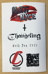 Notti & Nyce Ménage a Trois #11 / The Changeling #1 2021 Goth Day NICE Connecting Cover 2 Book Set by Anastasia Stillsmoking & Anthony Delaney Limited to 35 Serial Numbered Sets!!!