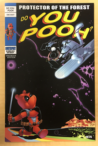 Do You Pooh? #1 Silver Surfer #4 John Buscema Homage Variant Cover by Marat Mychaels Only 25 Copies Made!!!