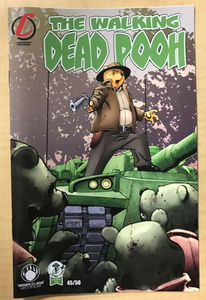 The Walking Dead Pooh #1 The Walking Dead Parody 2020 Emerald City Comic Con ECCC Exclusive Variant Cover by Jacob Bear Only 50 Copies Made!!!