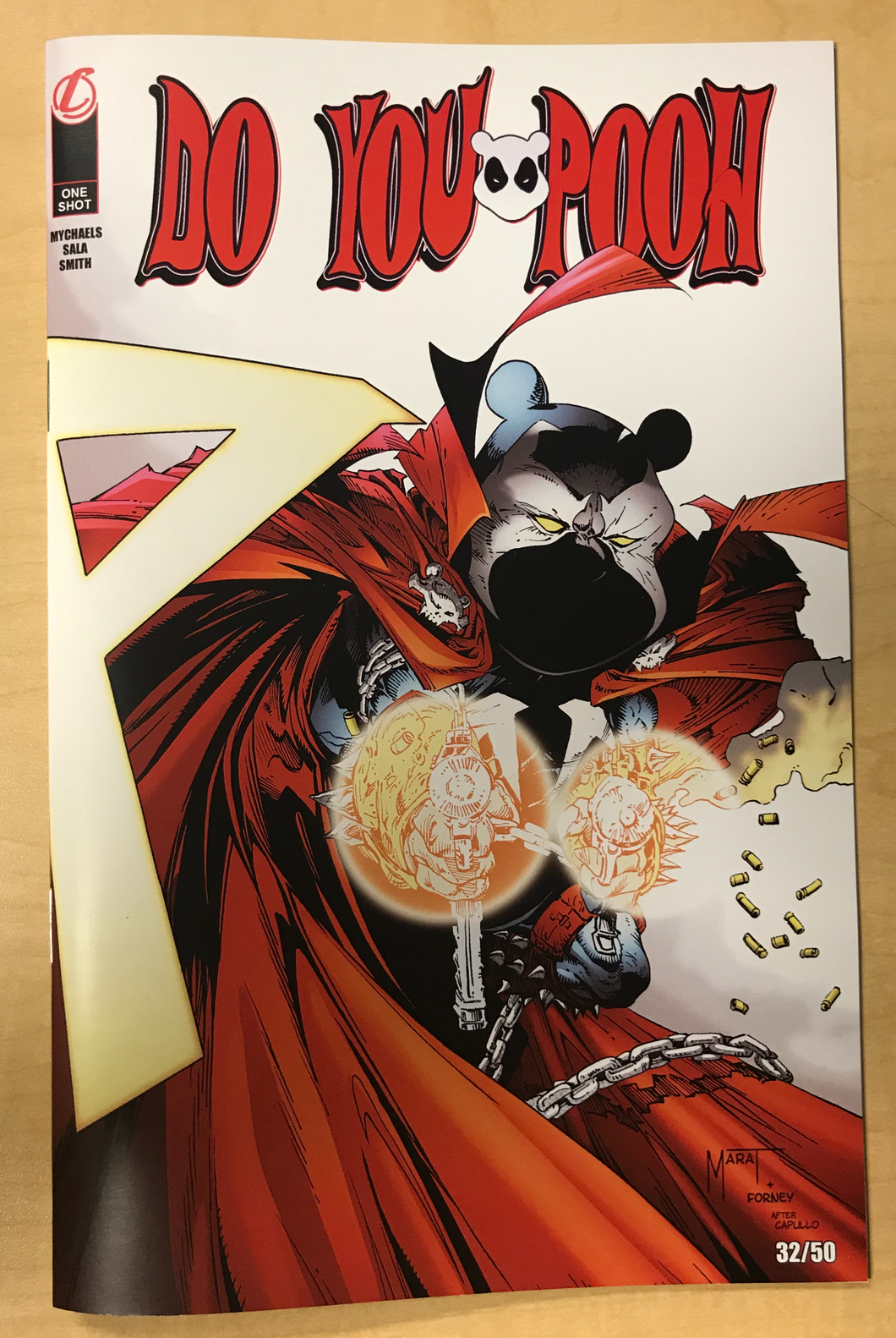 Do You Pooh? #1 Spawn #300 Greg Capullo Homage Variant Cover by Marat Mychaels 50 Copies Made!!!
