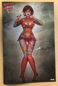 Notti & Nyce Cosplay Gallery #1 VELMA NICE Scooby Doo Homage Variant Cover by Nate Szerdy Only 125 Copies Made!!!