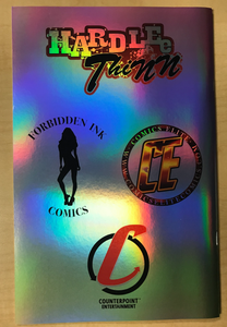 Hardlee Thinn #1 Nice Bomb Pop CHROME HOLOFOIL Variant Cover by Piper Rudich Artist Proof AP Only 10 Copes Made Forbidden Ink / Comics Elite Exclusive!!!