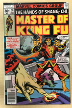 Load image into Gallery viewer, Master of Kung Fu (vol. 1) #50 Dave Cockrum Cover Marvel March 1977 VF Shang-Chi Fu Manchu