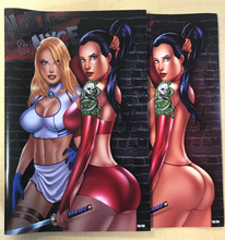 Load image into Gallery viewer, Notti &amp; Nyce: Return of The Zombie King Nice &amp; Naughty Matching Number Set by Marat Mychaels BooKooComix Exclusive Editions Limited to Only 50!!!