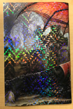 Load image into Gallery viewer, Notti &amp; Nyce Menage a Trois #7 Notti as Hell Virgin Wraparound CRYSTAL FLECK Variant Cover Fantasy Series by Monte Moore Artist Proof AP Limited to Only 10 Copies!!!