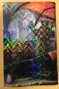 Notti & Nyce Menage a Trois #7 Notti as Hell Virgin Wraparound CRYSTAL FLECK Variant Cover Fantasy Series by Monte Moore Artist Proof AP Limited to Only 10 Copies!!!