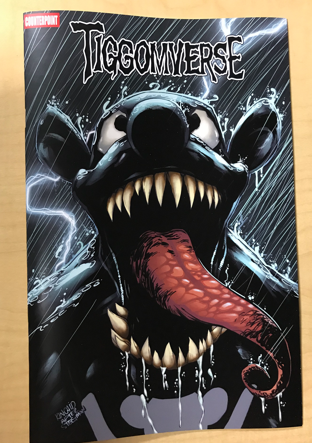 TIGGOMVERSE #1 Venom #27 Ryan Stegman Homage DRESS Variant Cover by Ryan Kincaid
