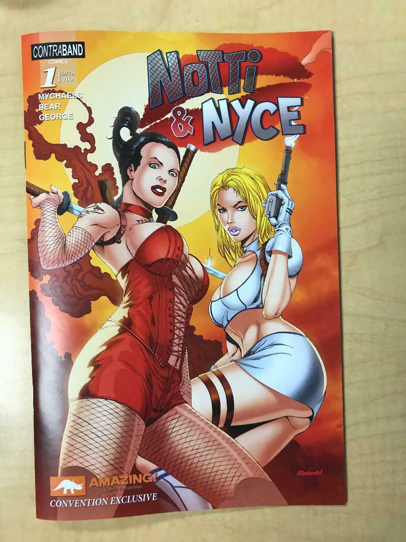 Notti & Nyce #1 Marat Mychaels 2013 Amazing Arizona NAUGHTY Variant Contraband