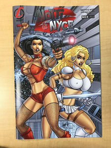 Notti & Nyce Menage A Trois #5 B NICE Variant Cover by Clint Hilinski