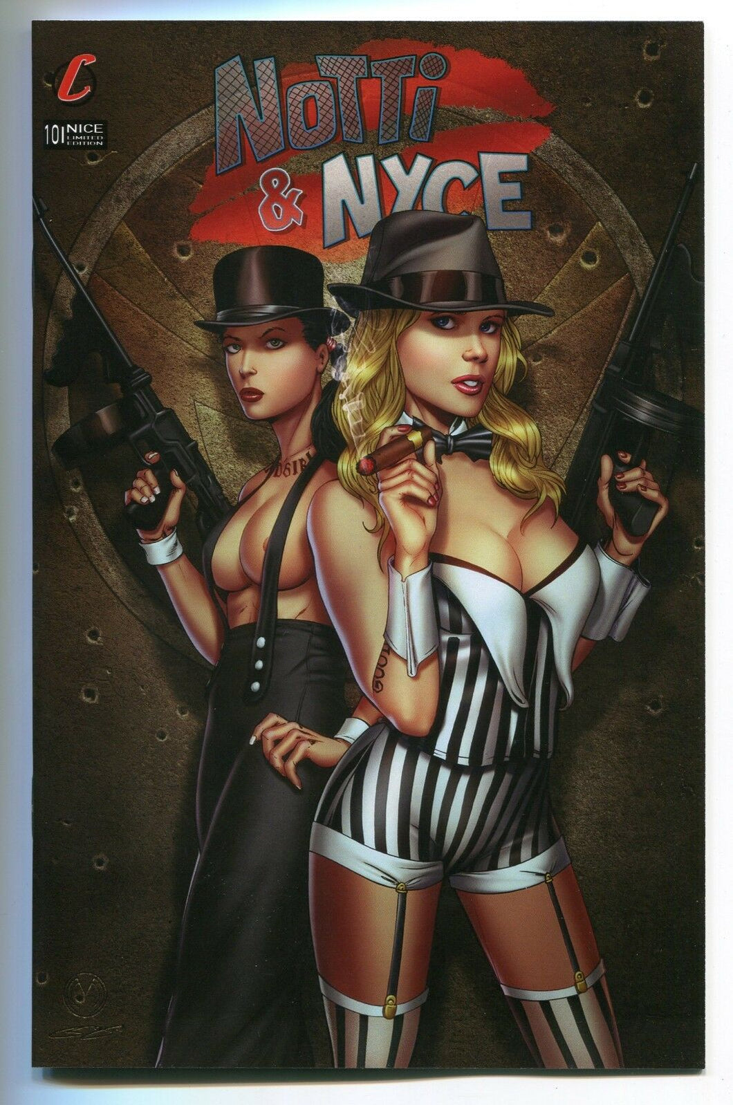 Notti & Nyce #10 Marat Mychaels NICE Mobster Variant Cover Counterpoint SOLD OUT