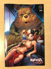 Load image into Gallery viewer, Hardlee Thinn Slave Girl Leia and POOHY The Hutt Variant Cover by Marat Mychaels