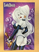 Load image into Gallery viewer, Lady Death Sketch Card All Stars #1 Surprise Variant Cover by Roger Andrews /69