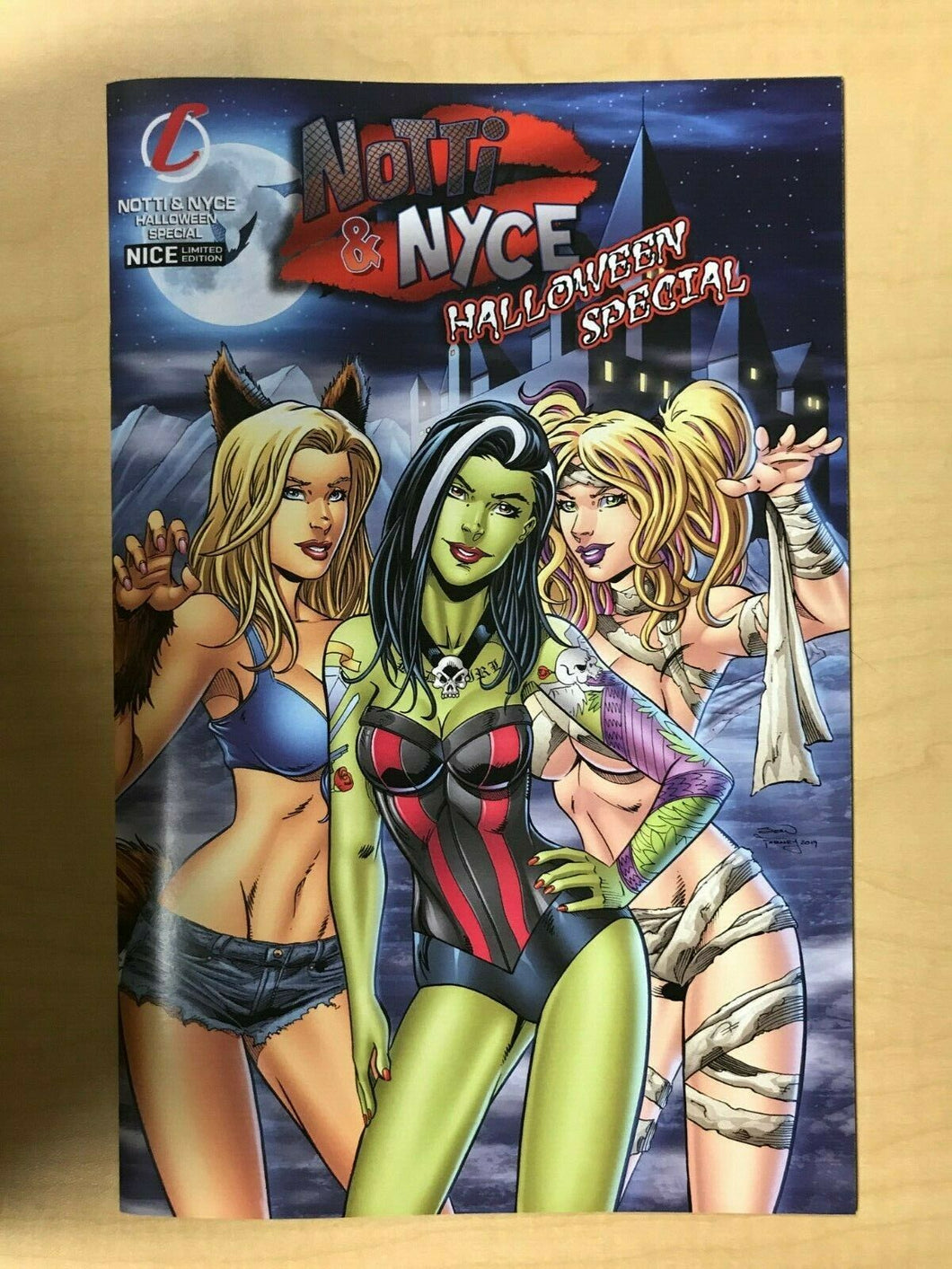 Notti & Nyce 2019 Halloween Special NICE Variant Cover by Sean Forney