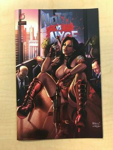 Notti & Nyce #11 Alex Kotkin NAUGHTY TOPLESS Variant Cover Counterpoint Comics