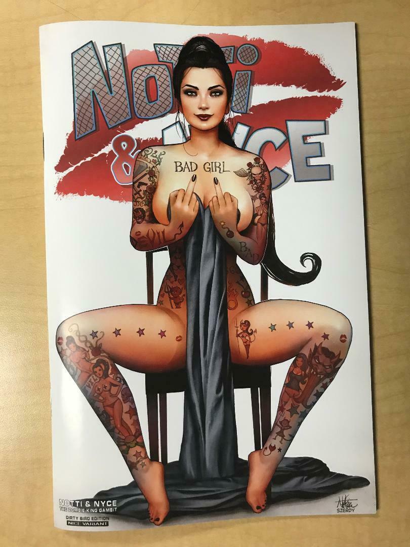 Notti & Nyce The Zombie King Gambit Dirty Bird NICE Variant Cover by Nate Szerdy