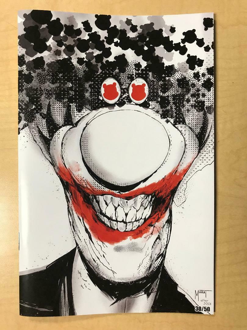 Do You Pooh #1 2019 SDCC Exclusive Detective Comics #880 Jock Homage VIRGIN Variant Cover by Marat Mychaels Limited to 50 Serial Numbered Copies!!!