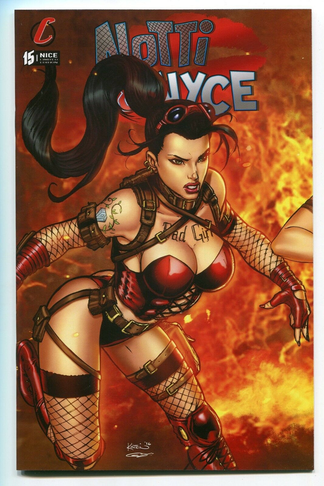 Notti & Nyce #15 A NICE Variant Cover by Alex Kotkin Counterpoint Entertainment