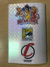 Load image into Gallery viewer, Hardlee Thinn #1 2019 SDCC Puddin&#39;s BACK Variant CRYSTAL FLECK by Joel Adams /25