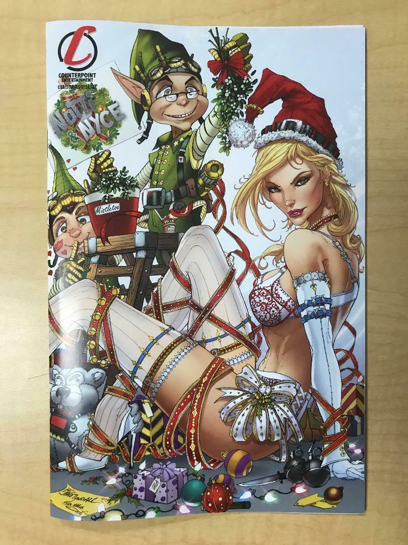 Notti & Nyce Christmas Special Jamie Tyndall NICE Variant Cover Counterpoint