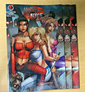 Notti & Nyce 2019 Halloween Special NICE NAUGHTY & CHASE 3 Book Set by Ryan Kincaid BooKooComix Exclusive