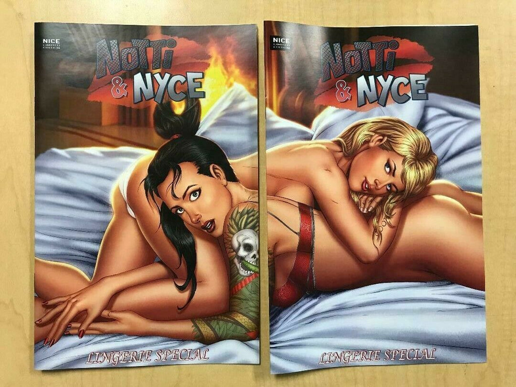 Notti & Nyce 2019 Lingerie Special Nice Connecting Cover Set by Marat Mychaels